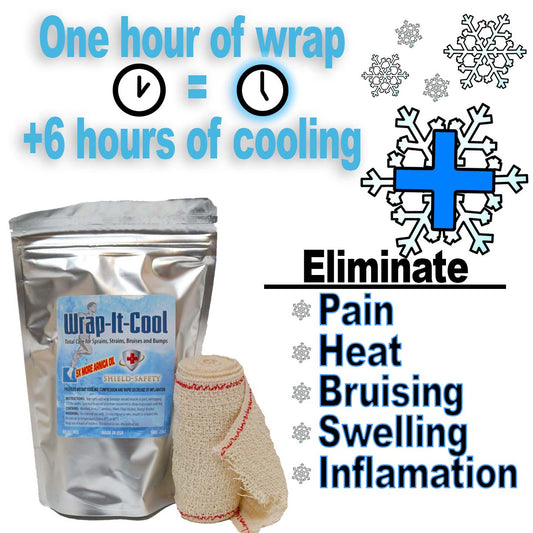 Wrap-It-Cool, 2 Meter Wrap For Sprains and Strains